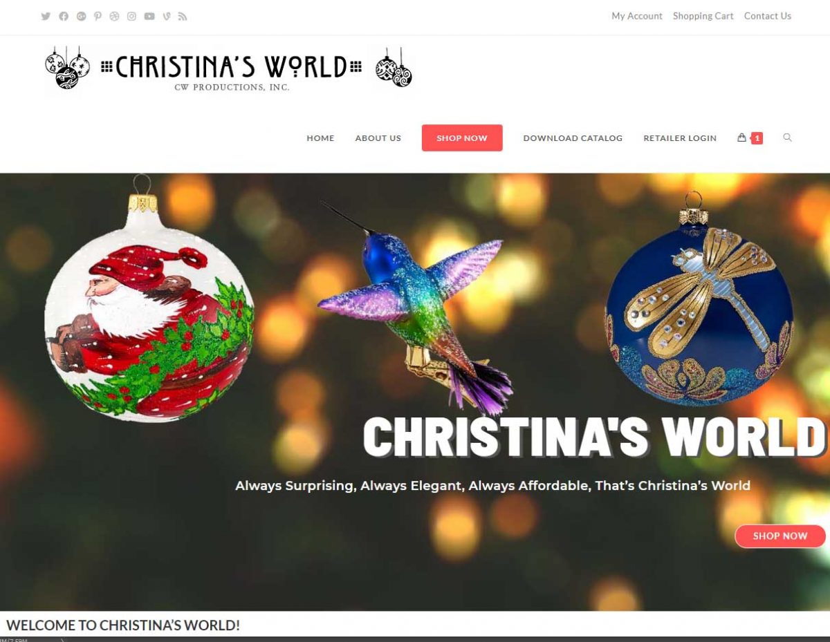 Christina’s World Wholesale Website Gets a Makeover