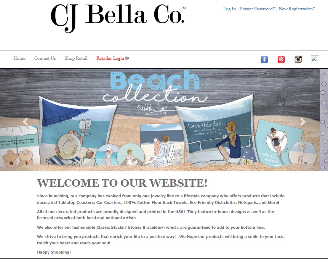 CJ Bella Co_Home Page